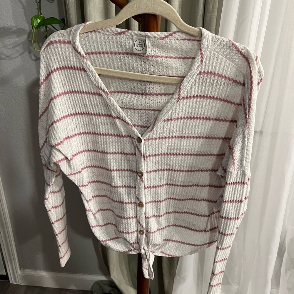 Button Up Sweater